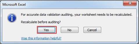 click yes to get accurate result11