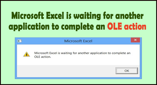 ole issue message excel
