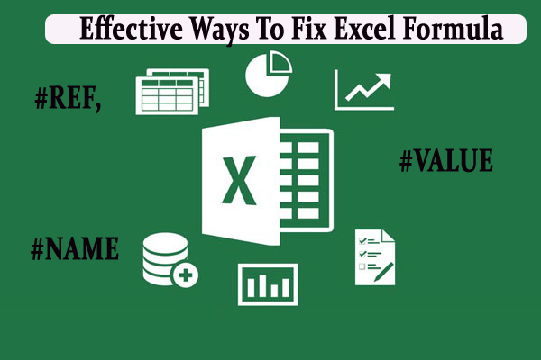 Fix Excel #REF, #NUM, #NAME, #N/A, #VALUE, #NULL, #DIV/0, ##### Errors
