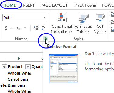 unable to change date format in Excel