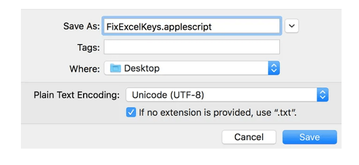 arrow Keys Not Working in excel mac 3