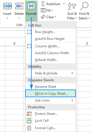 Shift Original Worksheets To New One