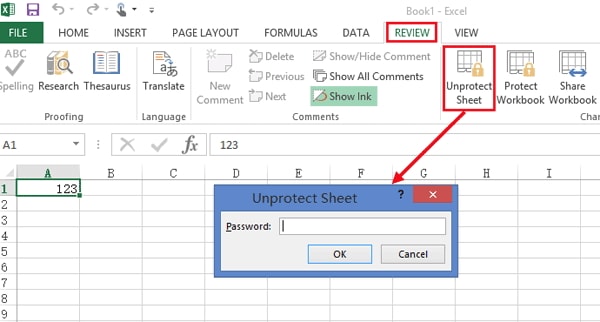 Unprotect Your Excel Worksheet