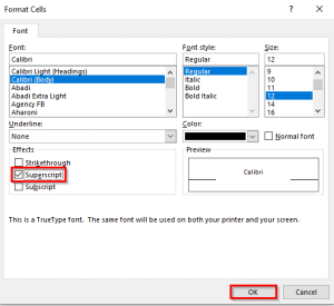 Mysteries Uncovered: Excel Superscript Not Working Glitch Demystified!