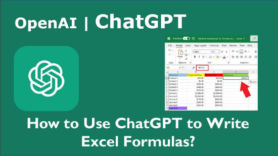 How to Use ChatGPT to Write Excel Formulas?