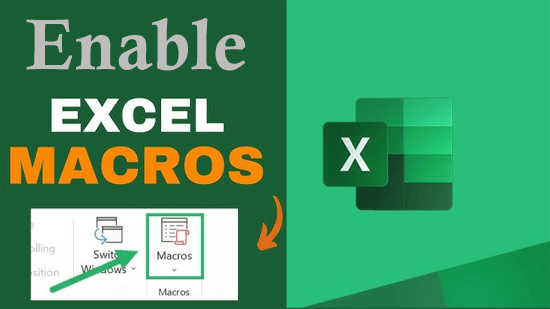 how to enable macros in Excel Windows 10