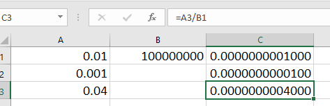 How to Avoid Rounding Errors While Calculating in Excel